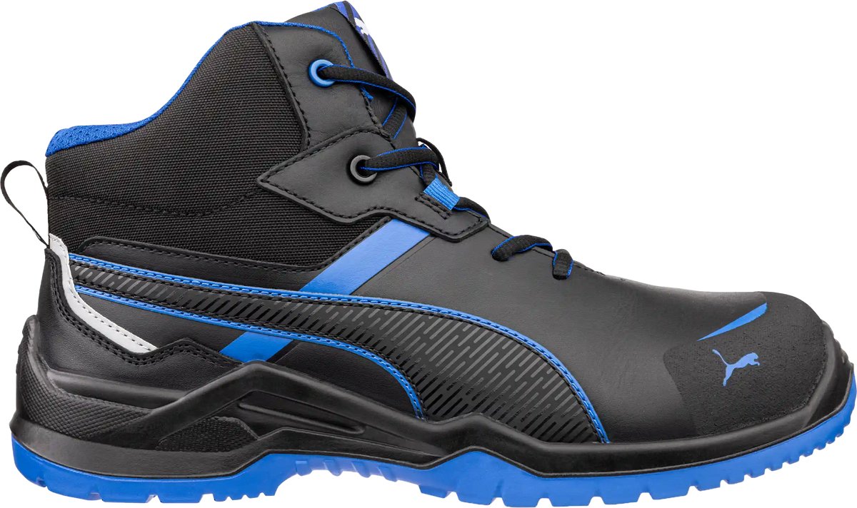 PUMA KRYPTON BLUE MID S3S ESD FO SR 634270300000039 Säkerhetsskor S3S Skostorlek (EU): 39 Blå 1 par