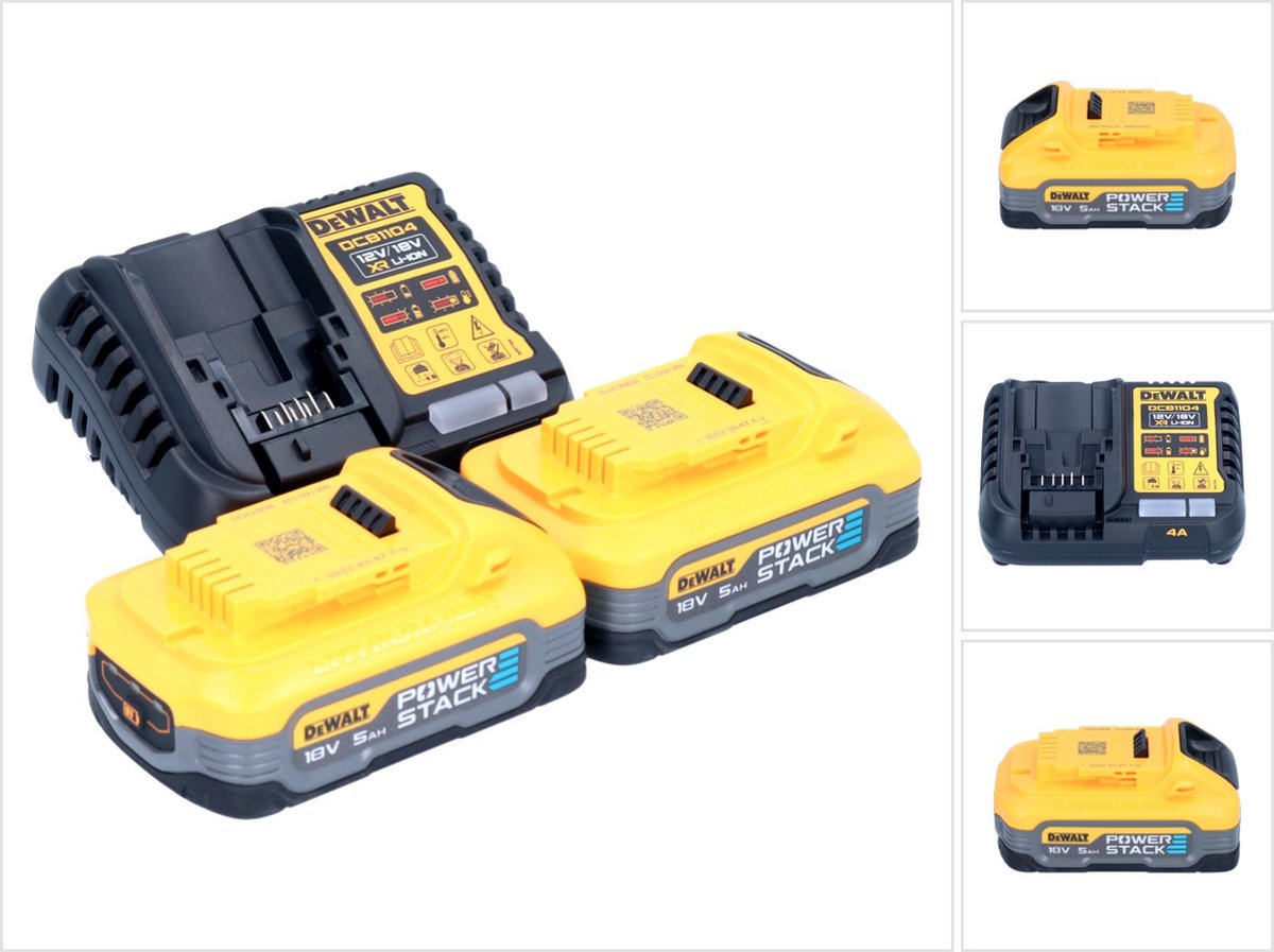 DEWALT DCB1104H2-QW DCB1104H2-QW Verktygsbatteri 5.0 Ah Li-Ion