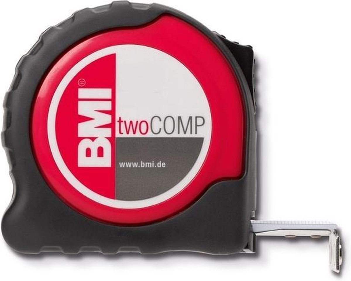 BMI twoCOMP 472541021M Måttband 5 m Stål
