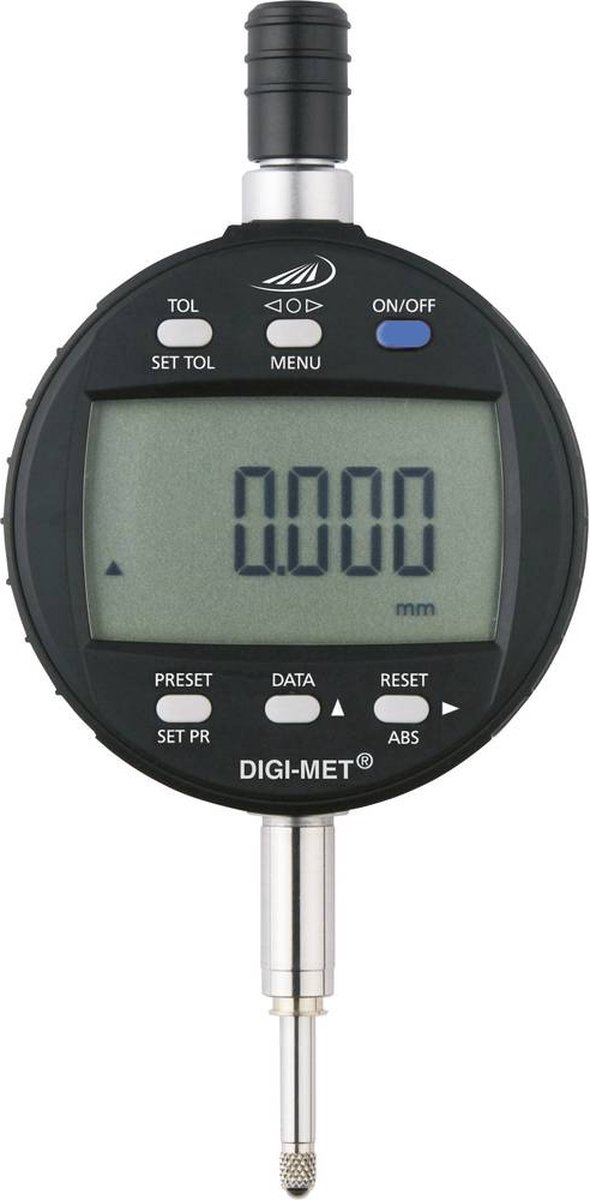 HELIOS PREISSER 1726506 Mätur med digital display 25.0 mm Avläsning: 0.001 mm