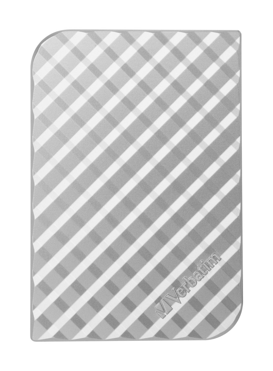 Verbatim Store n Go 2 TB Extern hårddisk 2.5 USB 3.2 Gen 1 Silver 53198