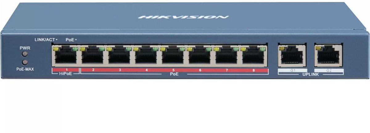 Hikvision Switch 10/100 Unmanaged DS-3E0310HP-E
