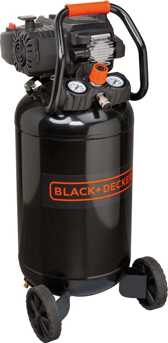 Compressore aria verticale black+decker "bd227/50v-nk" 50l 2hp