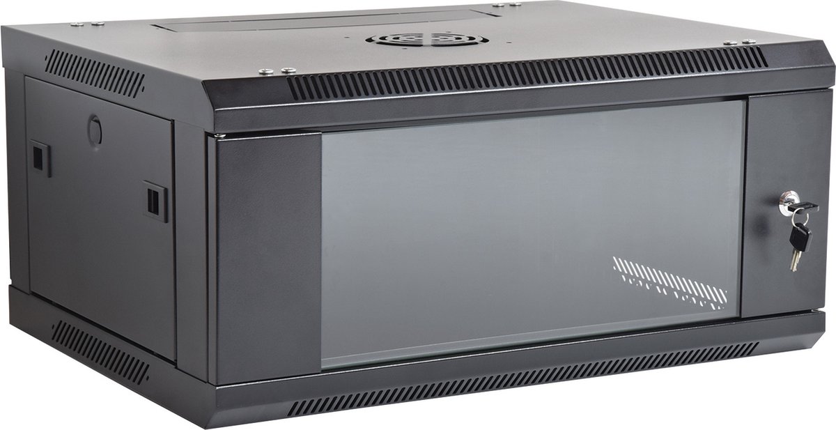 Adastra 19" Rack Cabinet with Glass Door 4U x 450mm Deep