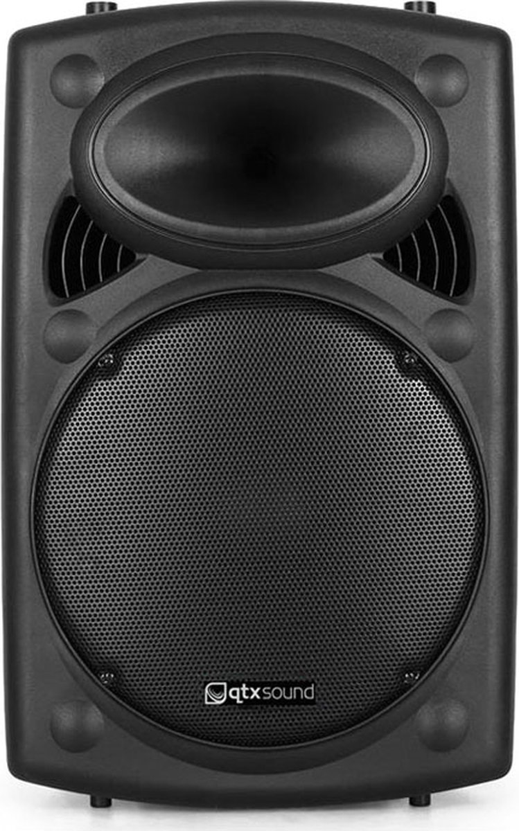QTX QR QR12 400W 12" Passive Moulded PA Speaker Boxes