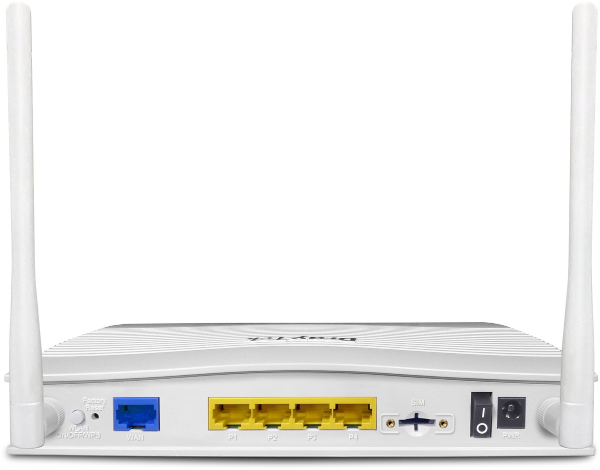 DrayTek VC510AX-K wireless router Gigabit Ethernet Dual-band (2.4 GHz / 5 GHz) 5G
