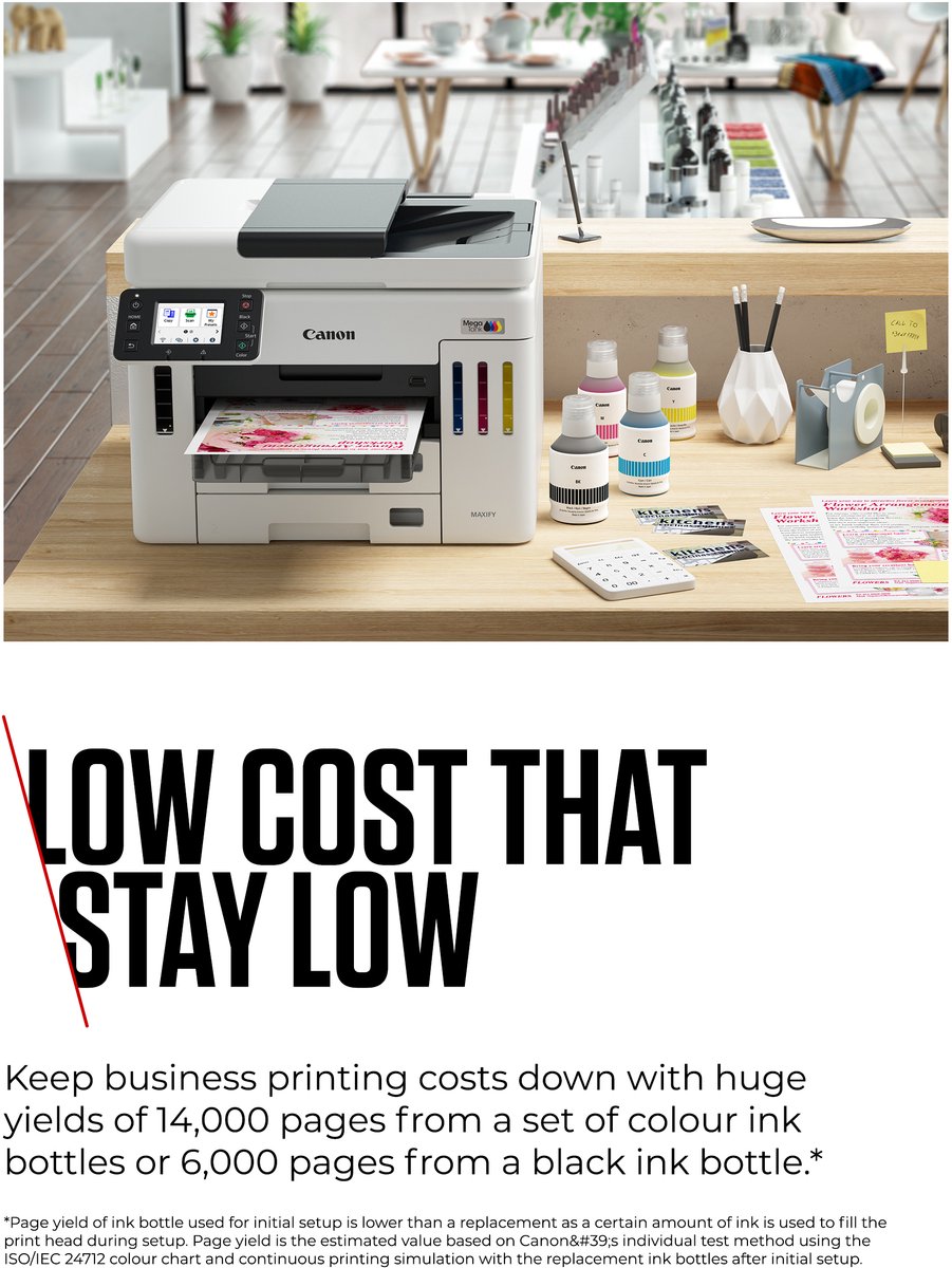 Canon MAXIFY GX7150 Inkjet A4 600 x 1200 DPI Wi-Fi