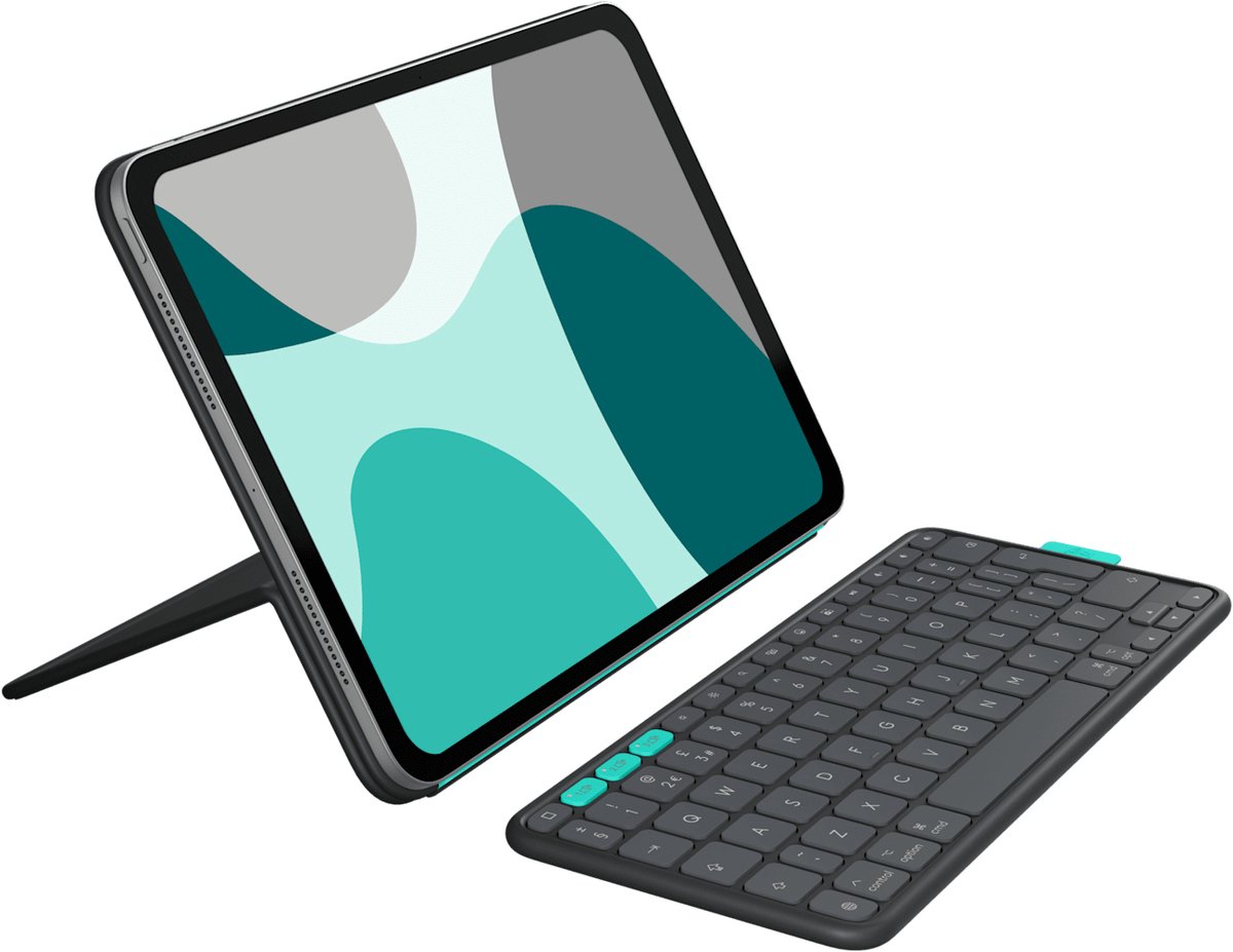 Logitech Flip Folio QWERTY Bluetooth Graphite