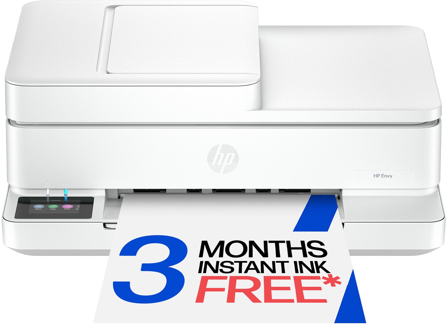 HP ENVY 6530e Wireless All-in-One Color Printer, Instant Ink; Photo printing