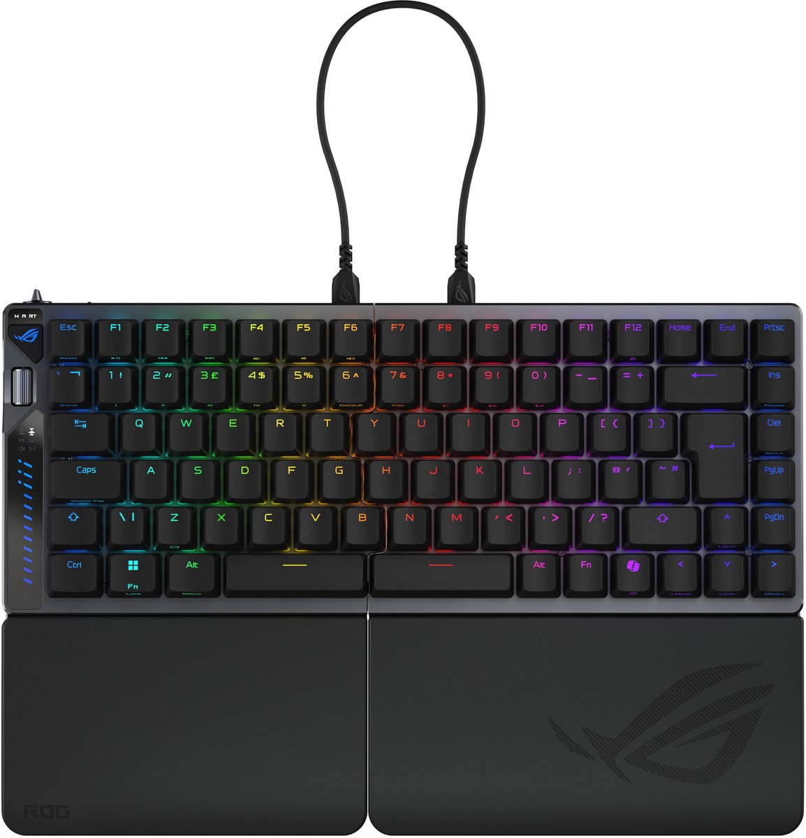 ASUS ROG Falcata keyboard Gaming USB + RF Wireless + Bluetooth QWERTY Black