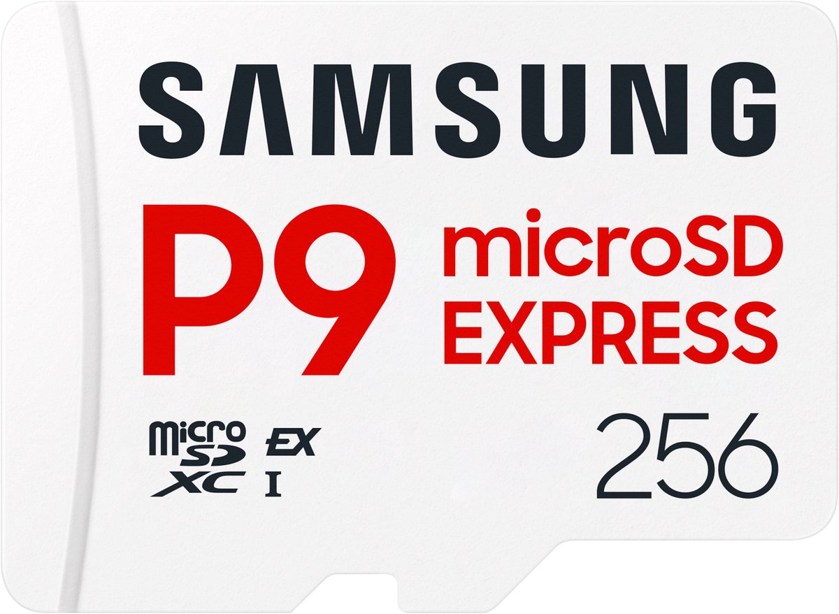 Samsung P9 Express, microSD Express Card