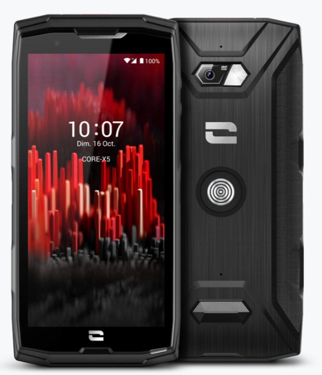 Crosscall CORE-X5 5.45" 4G Smartphone (1001013401707) - 64GB, 6GB RAM, Dual SIM, Black