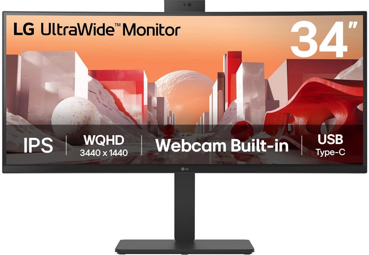 LG 34" UltraWide QHD Monitor (34BA85QE-B)