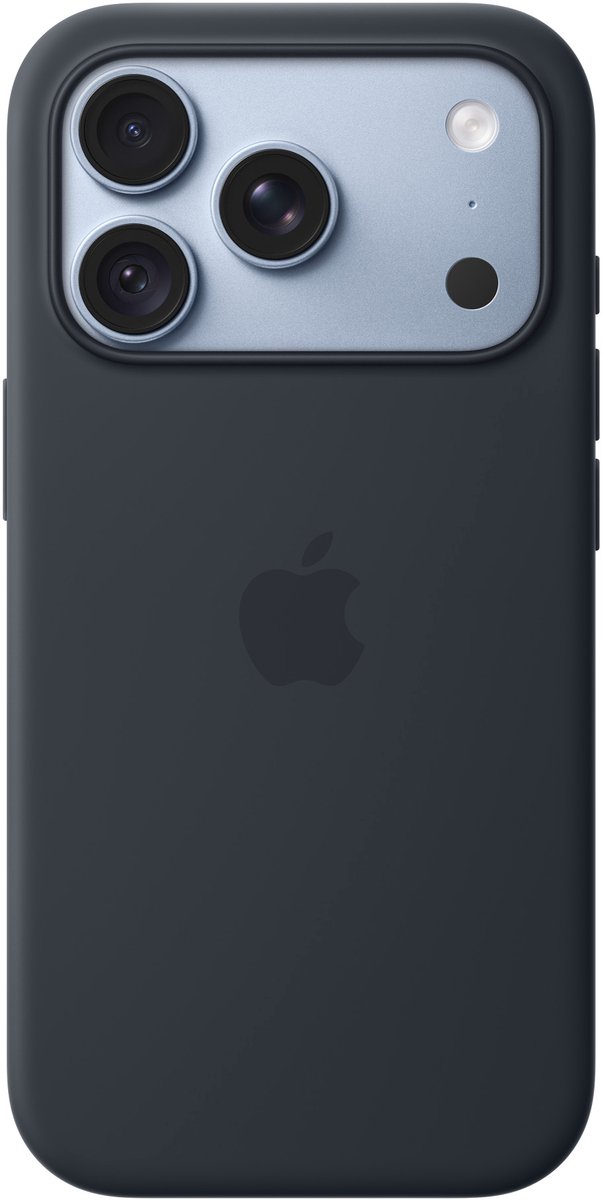Apple iPhone 18 Pro Silicone Case with MagSafe - Navy Blue