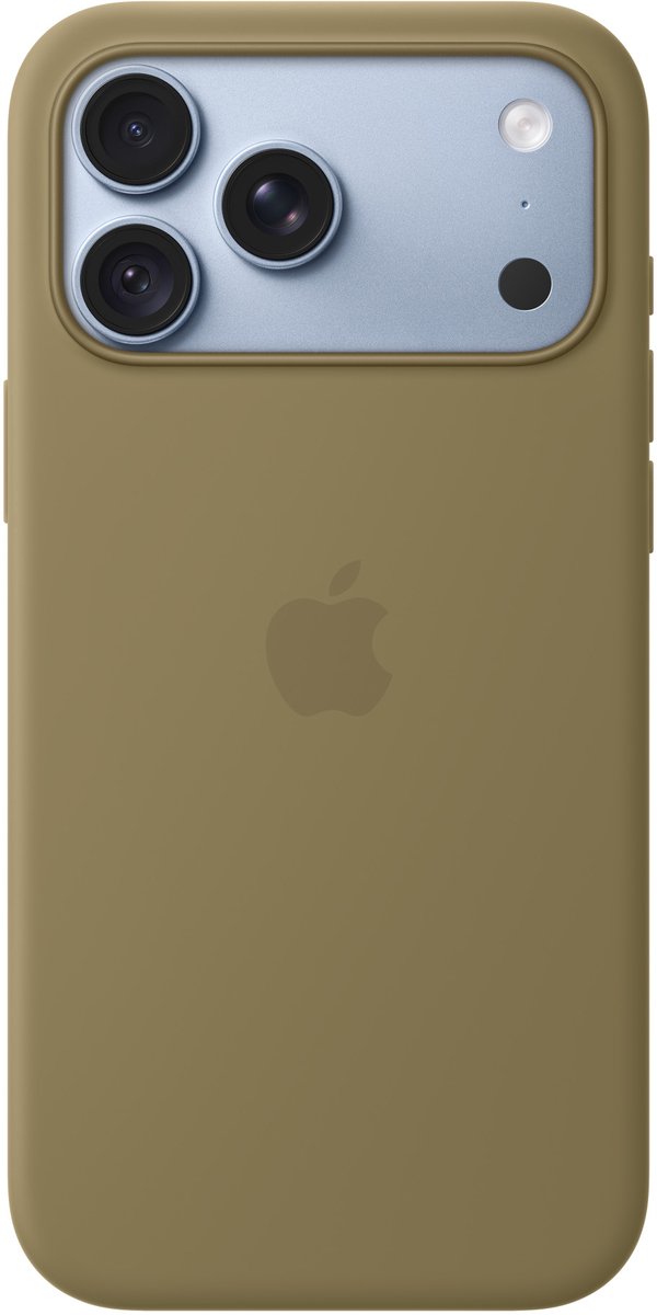Apple iPhone 18 Pro Max Silicone Case with MagSafe - Olive