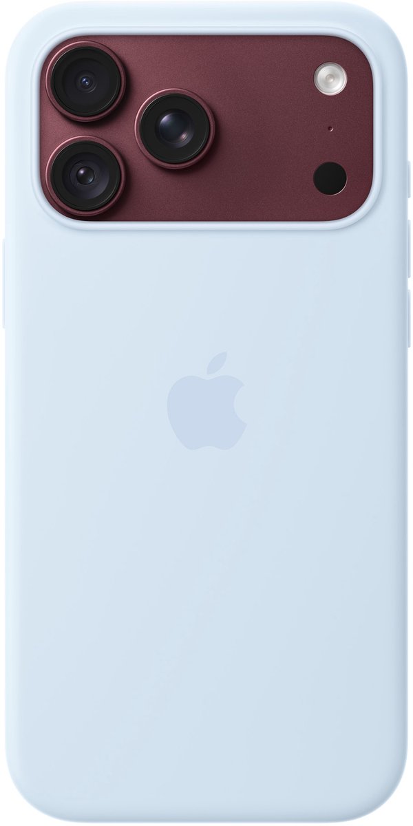 Apple iPhone 18 Pro Max Silicone Case with MagSafe - Crisp Blue