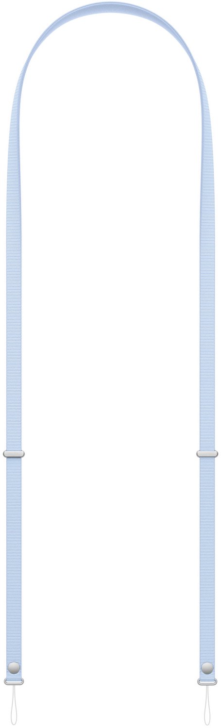 Apple Crossbody Strap – Crisp Blue