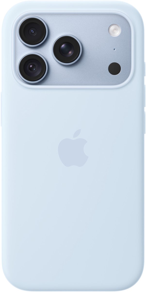 Apple iPhone 18 Pro Silicone Case with MagSafe - Crisp Blue