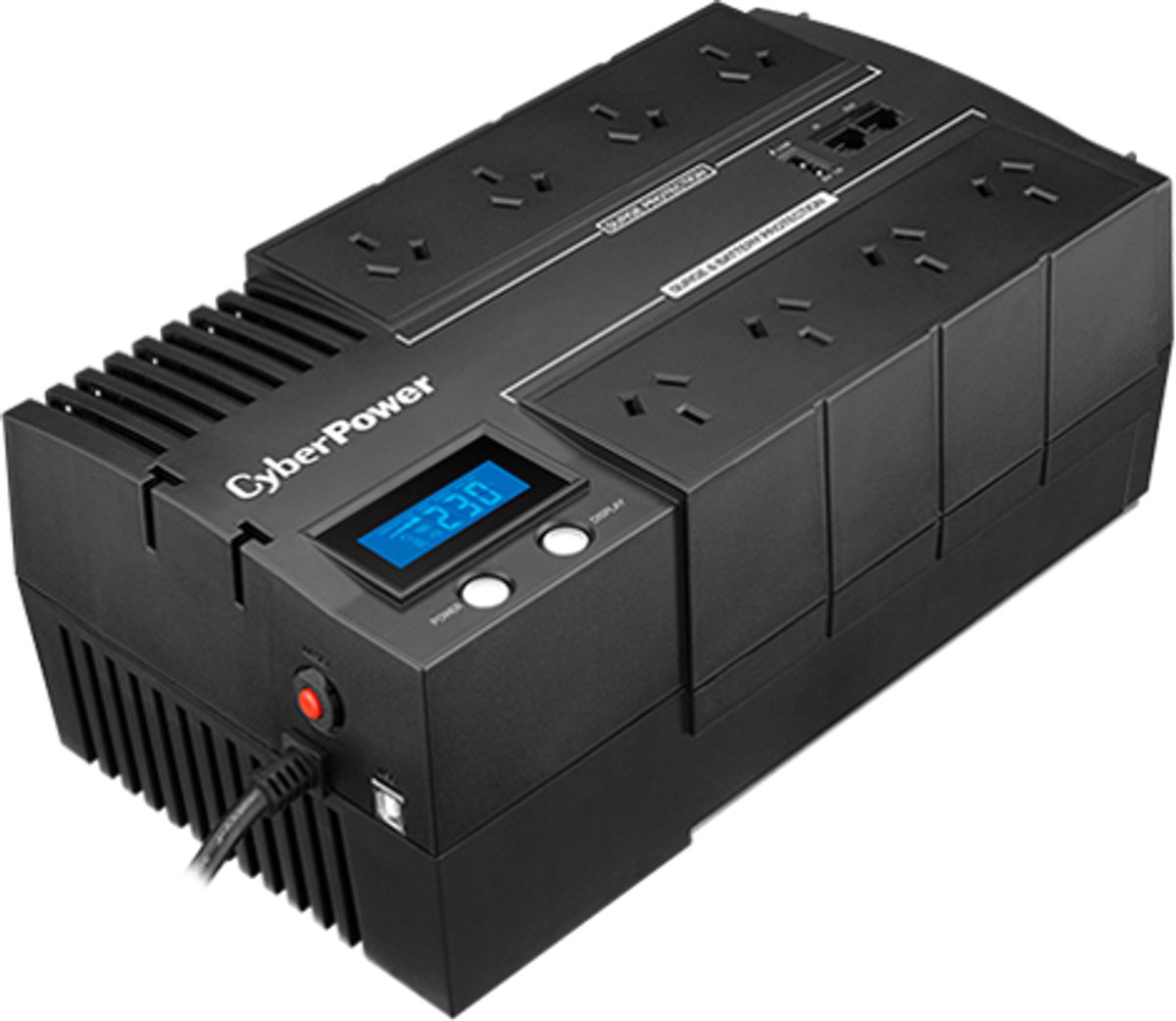 CyberPower BR1200ELCD uninterruptible power supply (UPS) Line-Interact