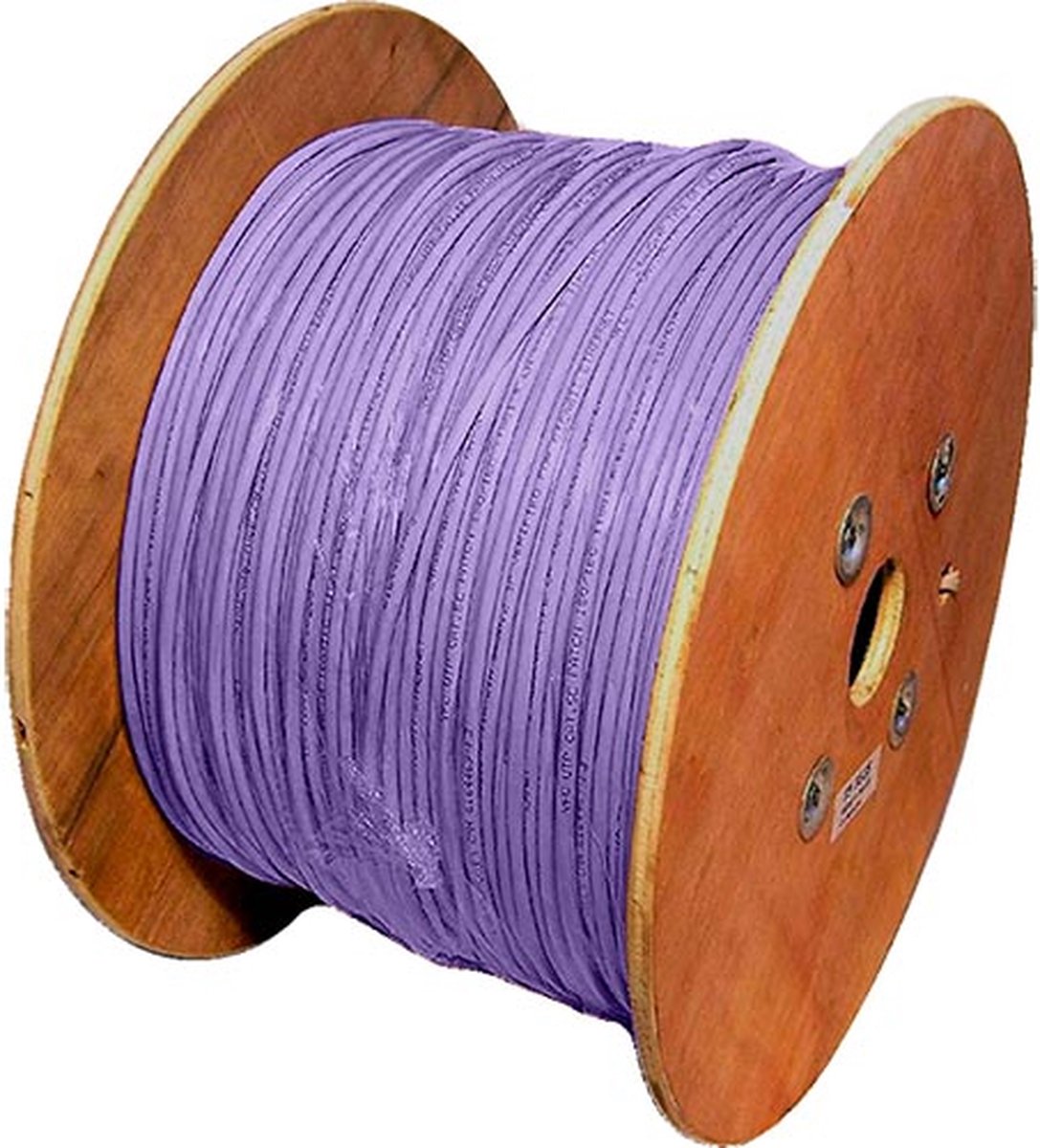 Cablenet Cat6 Violet U/UTP LSOH 24AWG Stranded Patch Cable 500m Reel