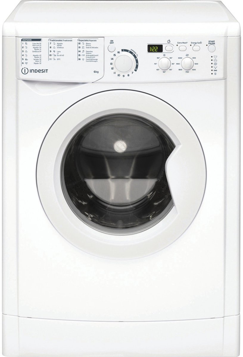 Indesit EWD61051W Freistehende Frontlader-Waschmaschine 01173352