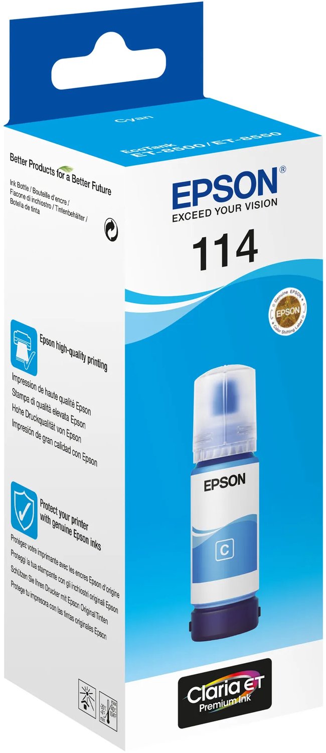 Epson Ink 114 EcoTank - Cyan