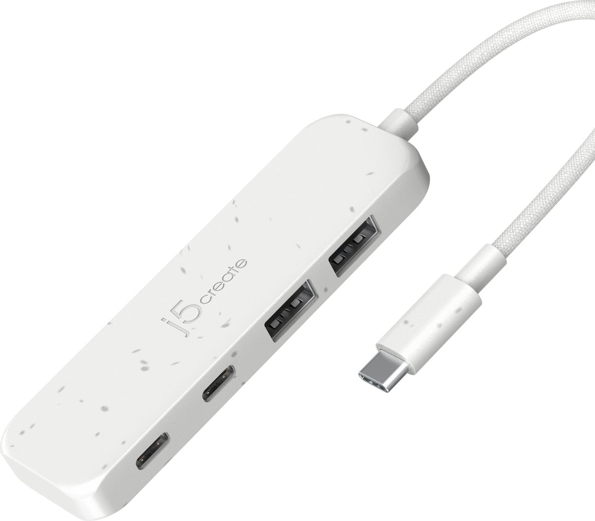 j5create USB-C to 4-Port USB Hub USB Hub - USB 3.2 - 4 porte - Vit