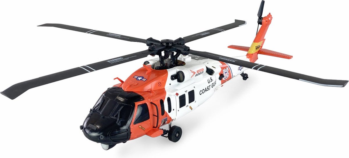 Amewi UH60 Black Hawk Coastguard Helicopter 6G/3D GPS RTF