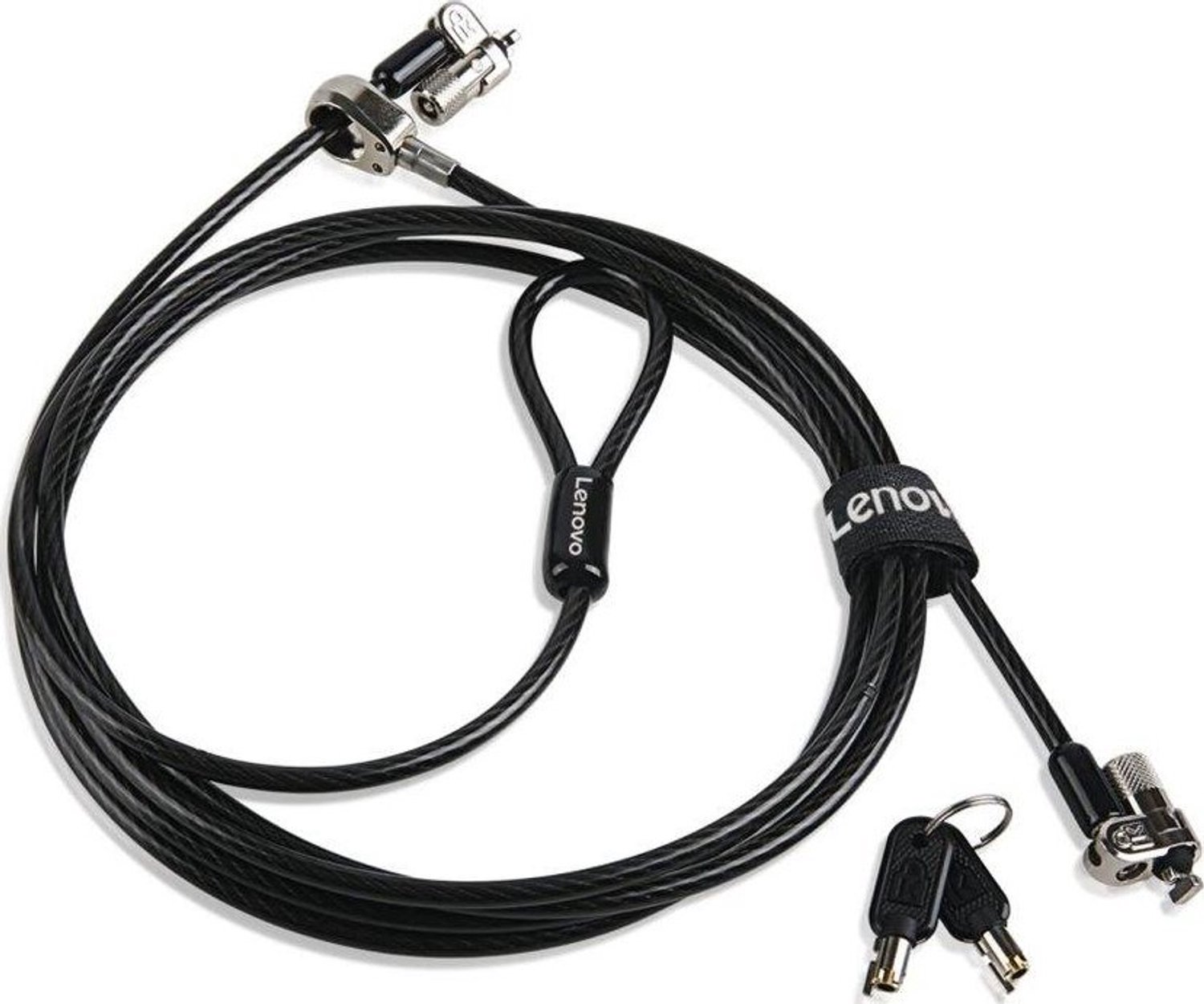 Lenovo 4XE1L68273 cable lock Black 1.8 m