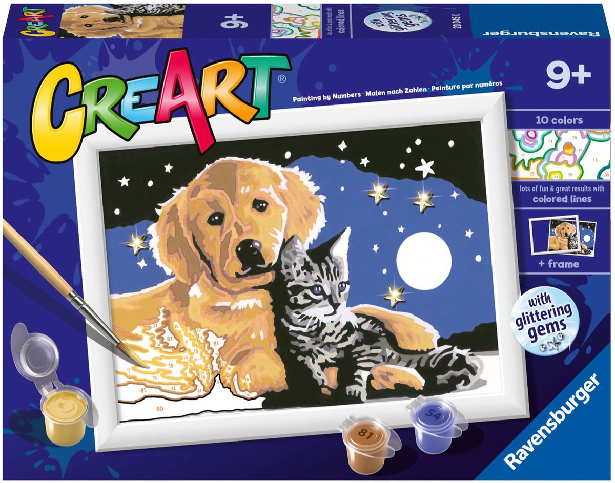 Ravensburger CreArt Painting by Numbers - Stargazing Sweetness