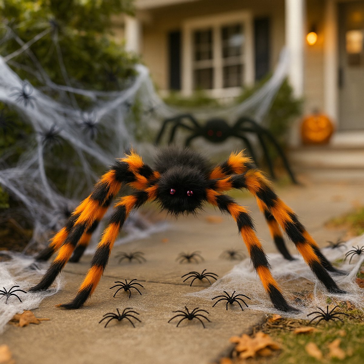 Mikamax XXL Spider Halloween Decoration