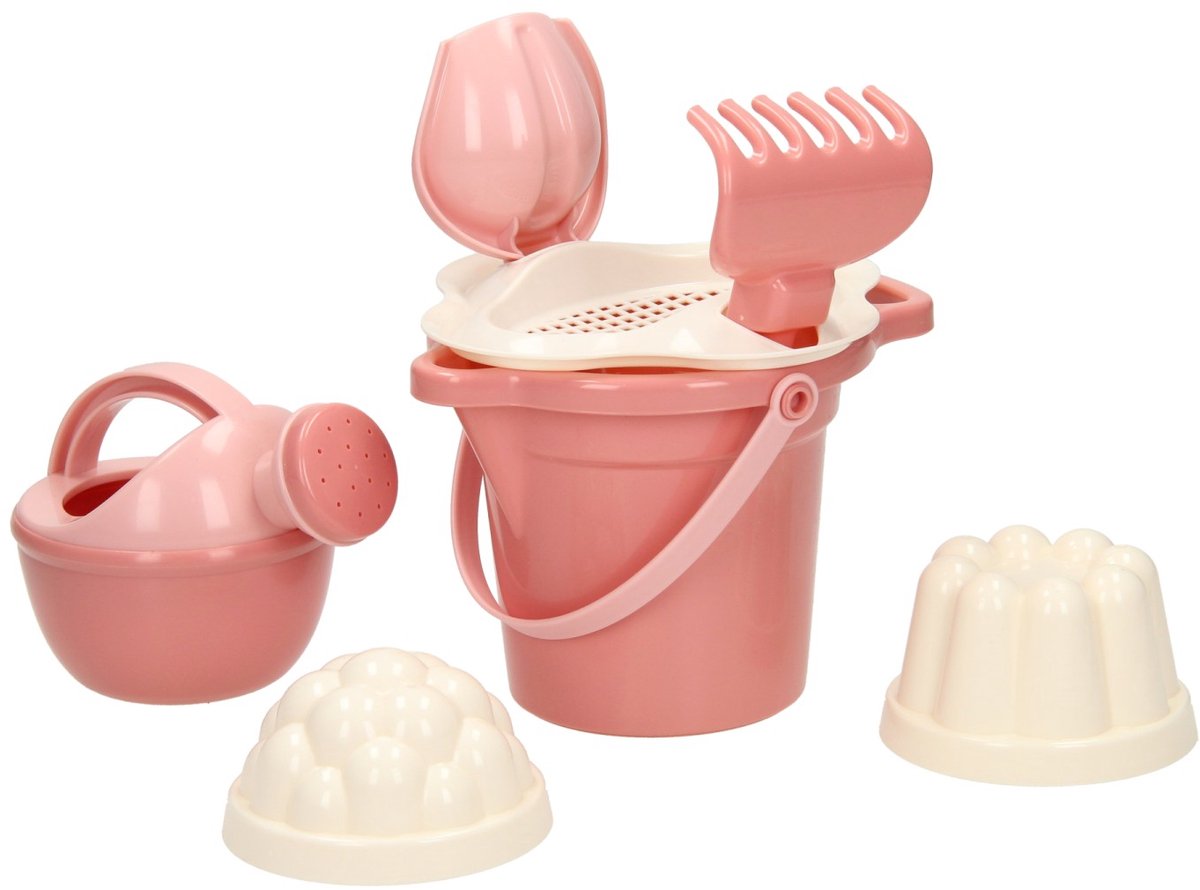 Cavallino Toys Cavallino Bucket Set Pastel Pink 7 pcs.