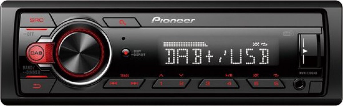 Pioneer MVH-130DAB car media receiver