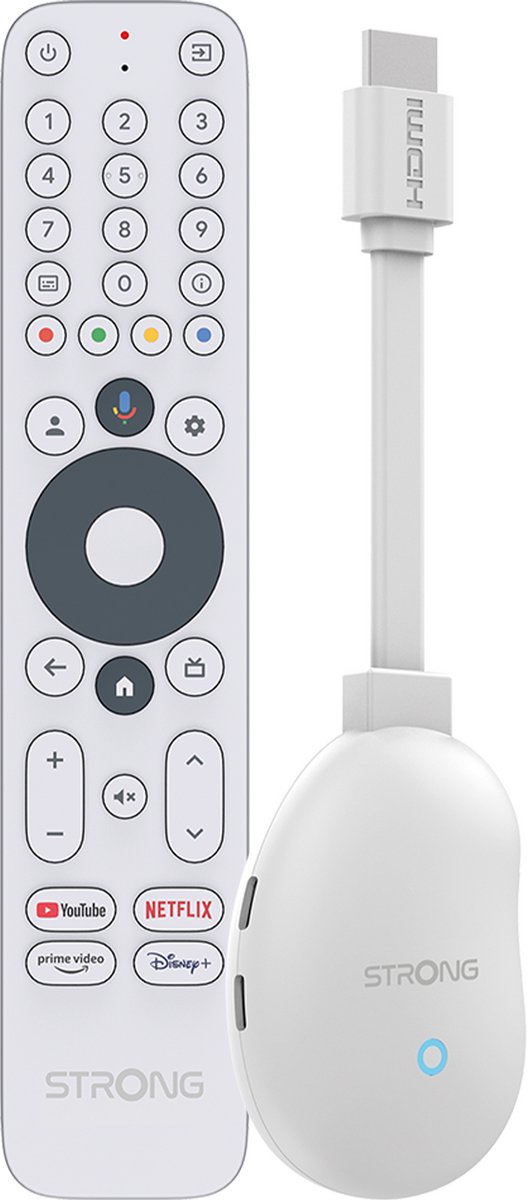 Strong LEAP NEVE Smart TV dongle 4K Ultra HD Android White