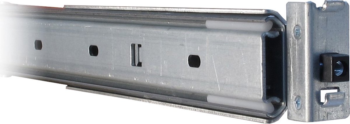 Inter-tech Utdragbara Skenor För Rack 2u 650mm (690-1000mm) Max 30kg