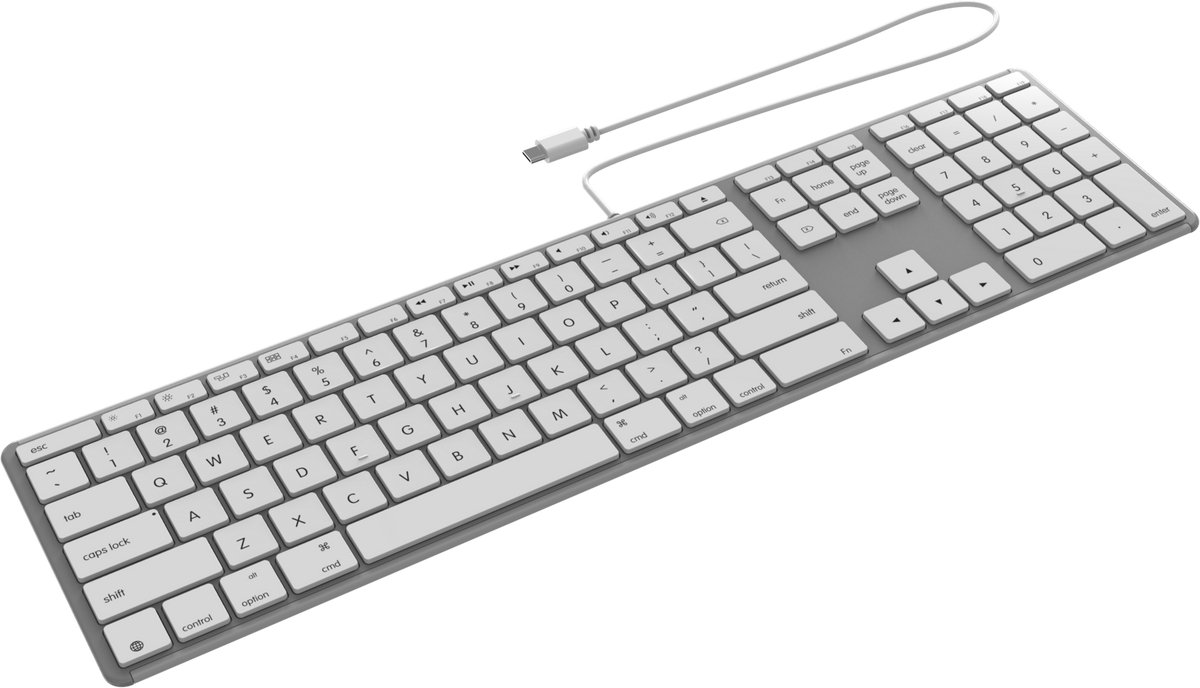 ZAGG Wired USB-C Keyboard Apple Education Silver UK