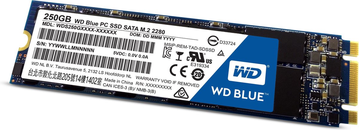 Western Digital Blue PC M.2 250 GB