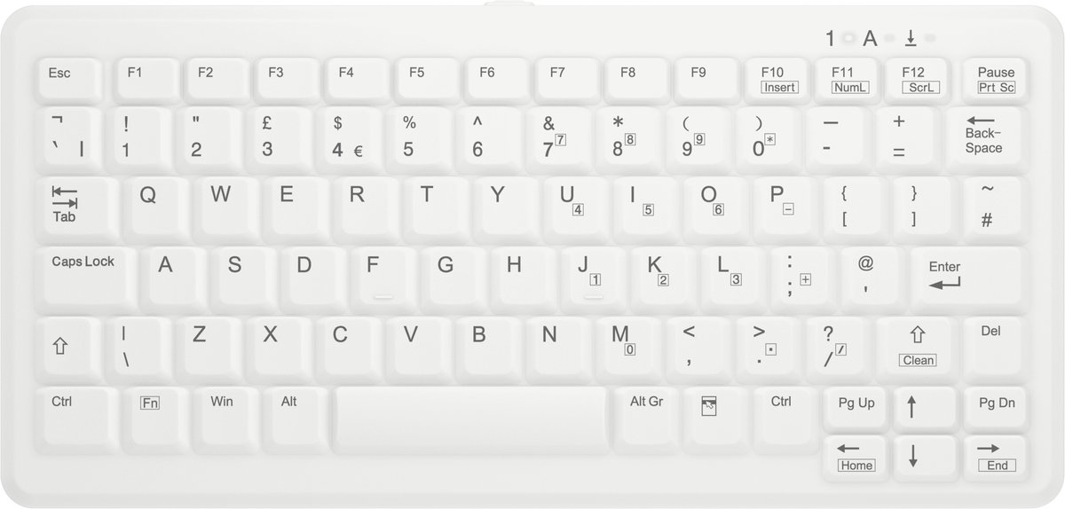 Contour Design Active Key Contour ClassicClean Medical Keyboard Remova