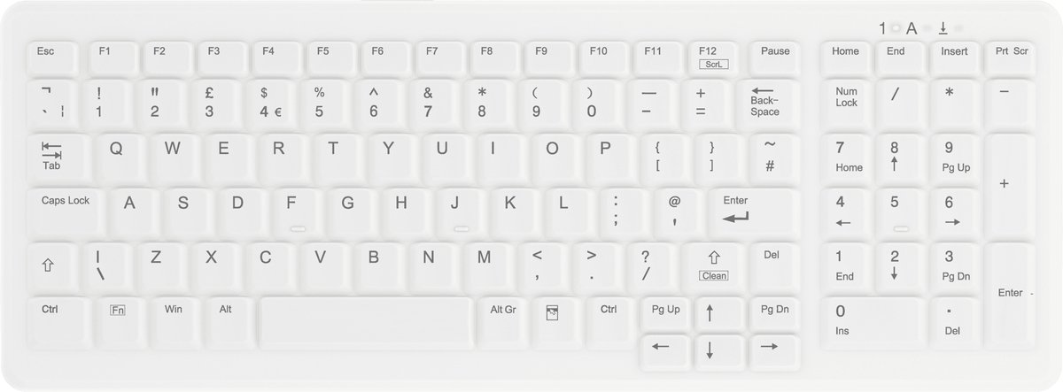 Contour Design Active Key Contour ClassicClean Medical Keyboard IP68 C