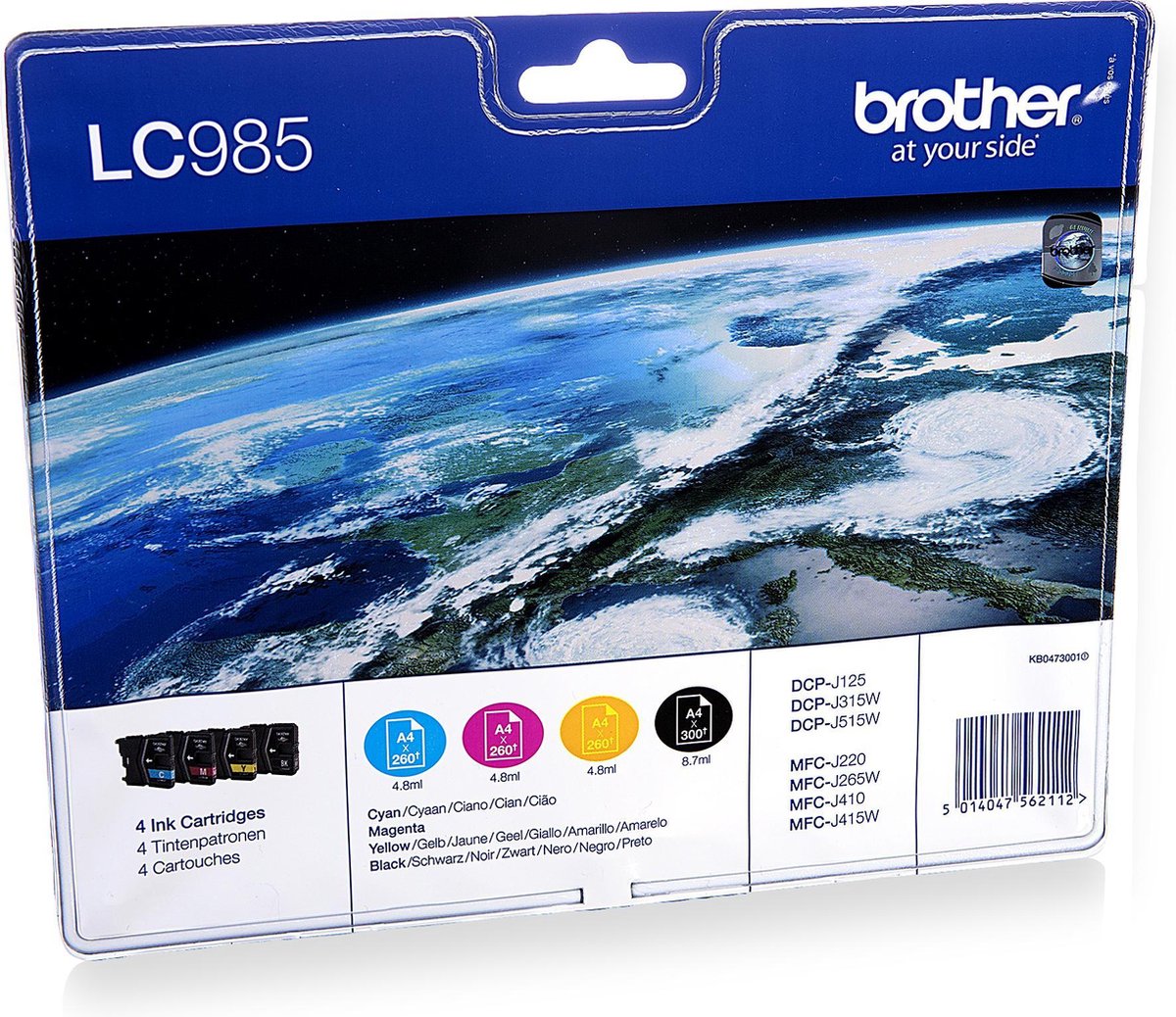 Brother LC985 Bläckpatron 4-pack