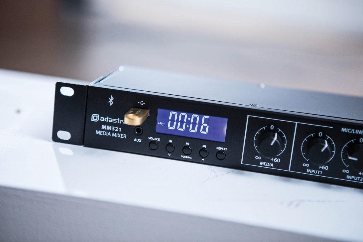 Adastra MM321 3 channels 20 - 18000 Hz Black