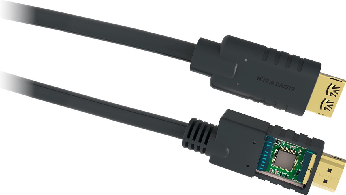 Kramer Electronics CA-HM HDMI cable 15.2 m HDMI Type A (Standard) Blac