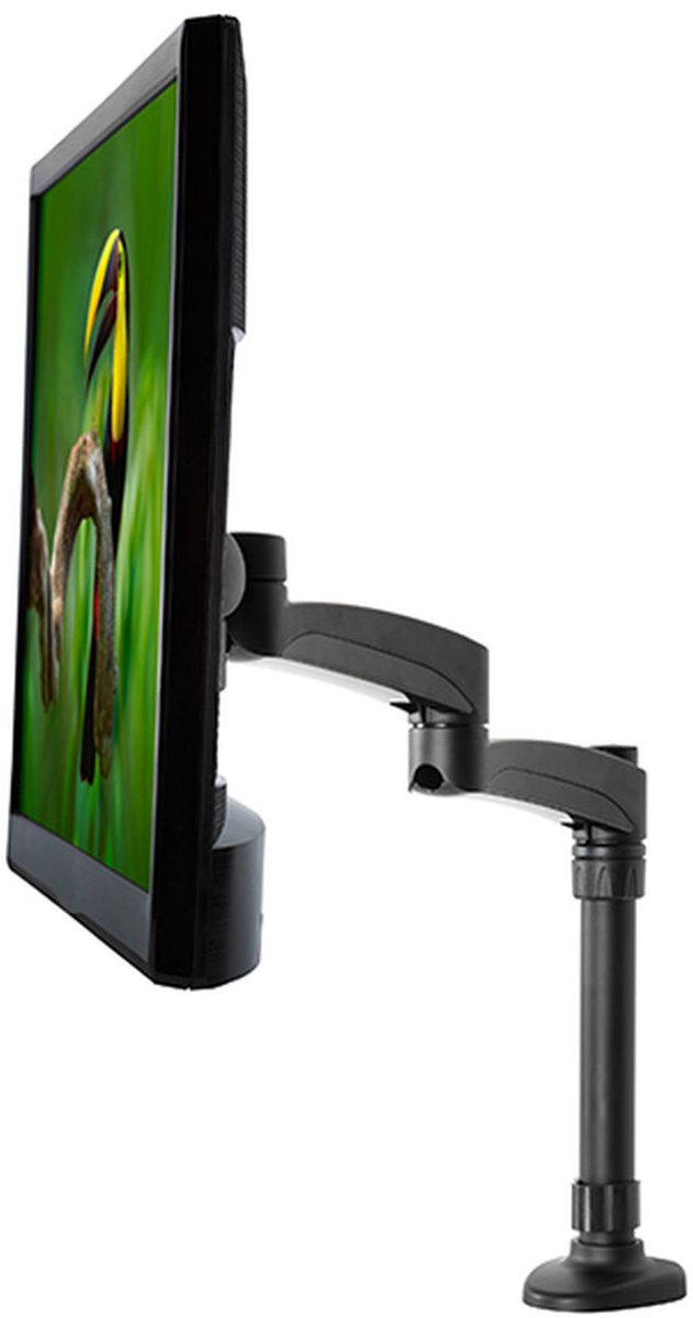 B-Tech Flat Screen Desk Mount with Double Arm