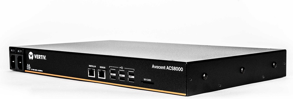 Vertiv Avocent 16-Port ACS 8000 with single AC Power Supply - ACS80016