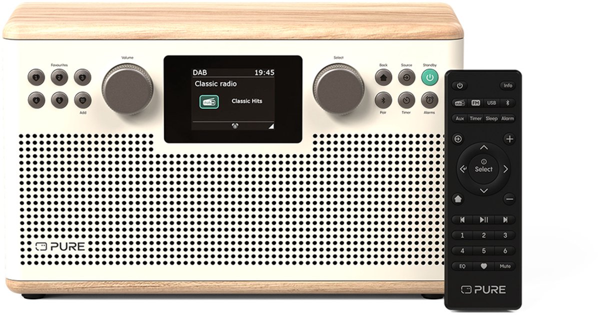 PURE Classic H6 - DAB+ radio - Beige