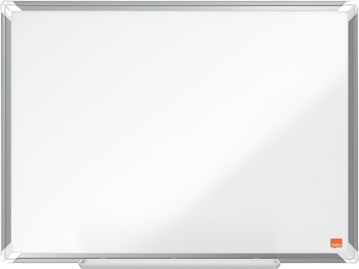Nobo Premium Plus Steel Magnetic Whiteboard 600x450mm
