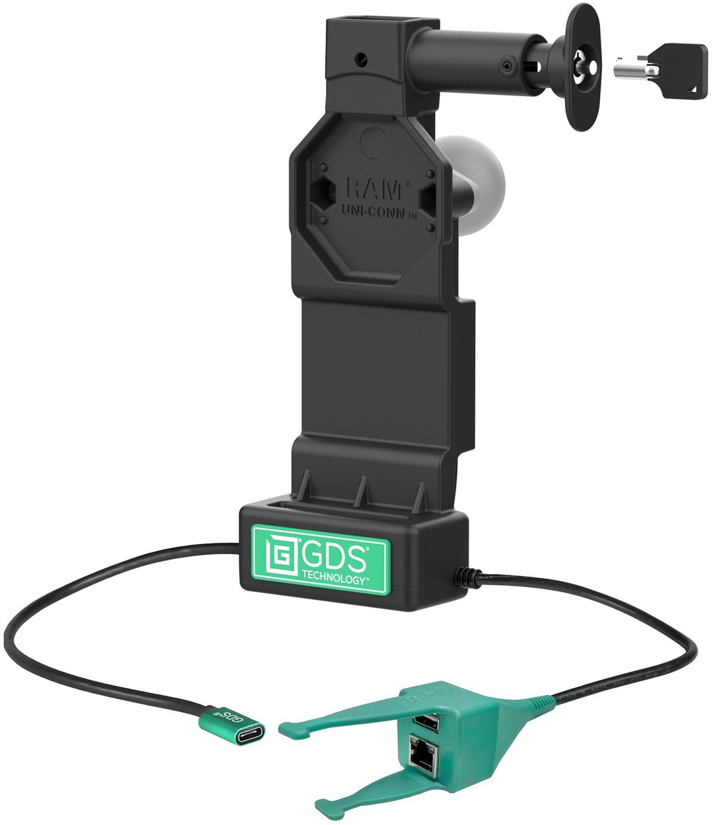 RAM Mounts RAM-GDS-DOCKL-U4CP-RJ45AU mobile device dock station Tablet