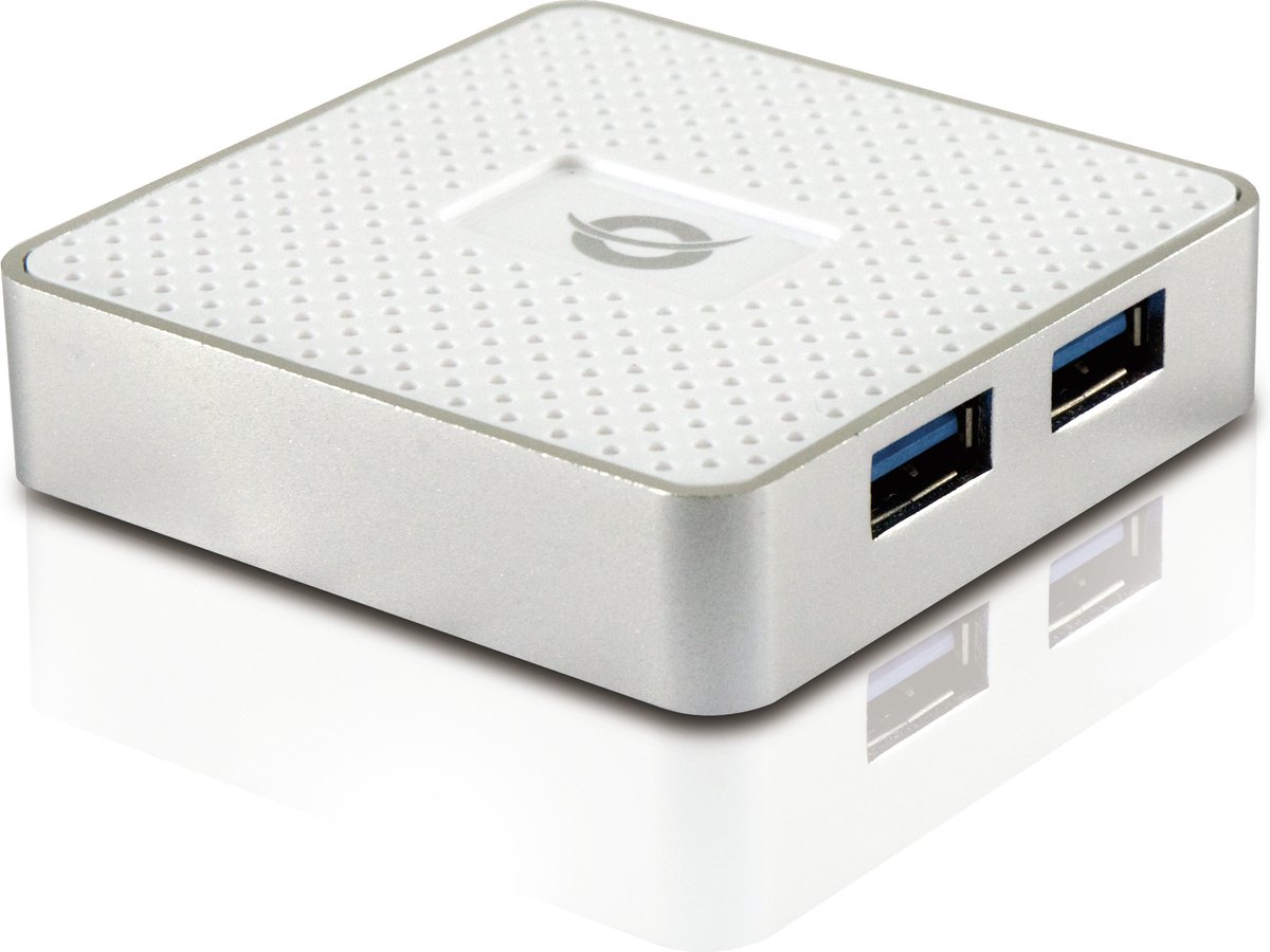 Conceptronic HUBBIES03W - Version 1 - hub - 4 ports USB Hub - USB 3.2 - 4 porte - Vit