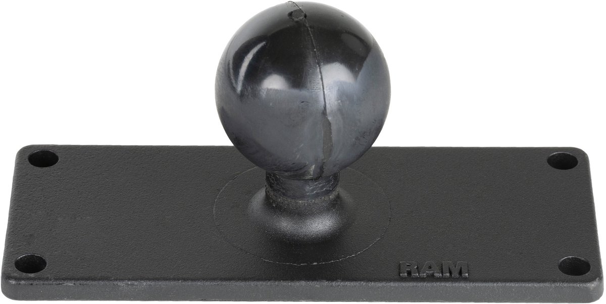 RAM Mounts Ball Base with 1.5" x 4.5" 4-Hole Pattern