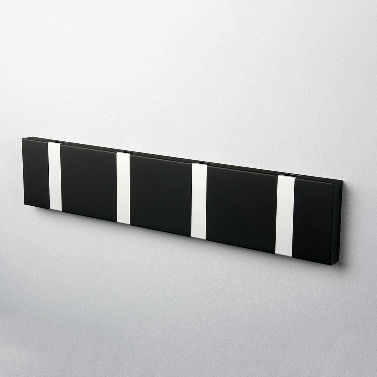 LoCa Perchero de pared Knax 40 cm negro-gris